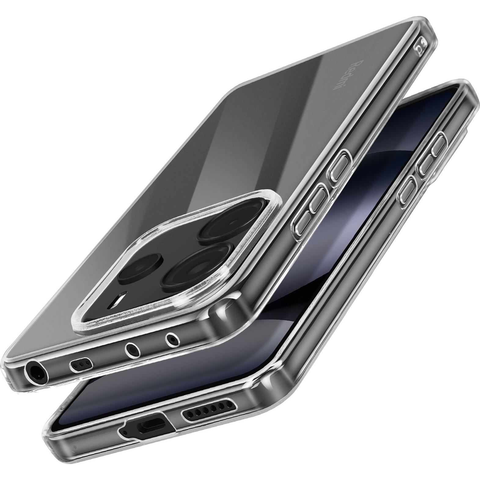 Thumbnail - Mayaxess PureSilicone Case (Xiaomi Redmi Note 14), Smartphone Hülle, Transparent