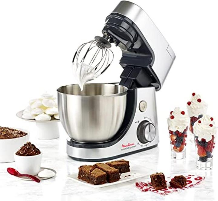 Produktbild Moulinex Masterchef Gourmet Stand Mixer 4,6l silver (1100 W)