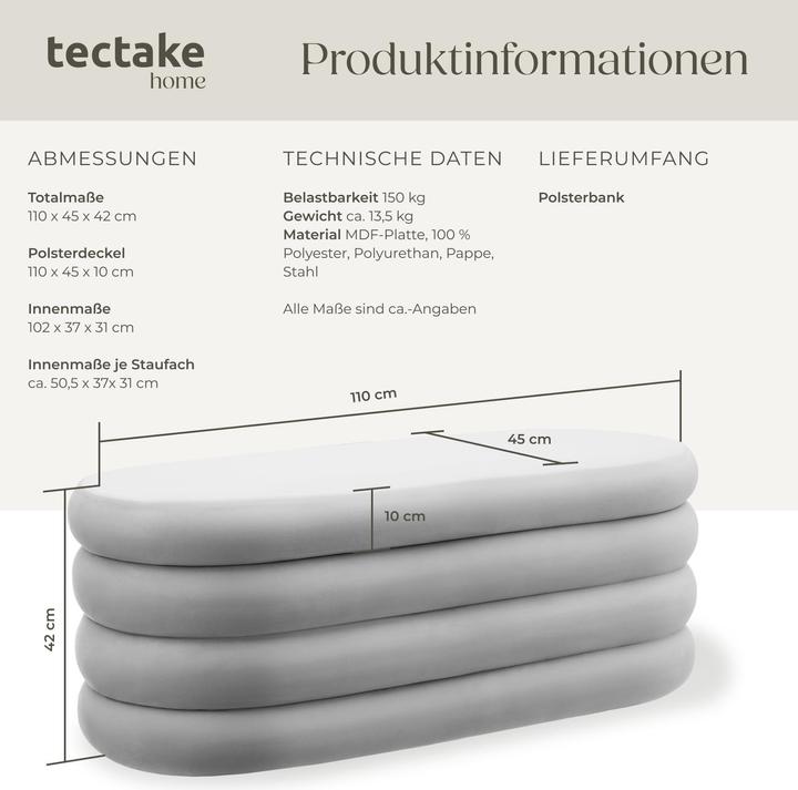 Produktbild tectake Altu (110 cm)