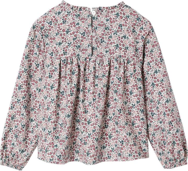 Produktbild Vertbaudet Mädchen Bluse mit Blumenprint (122)