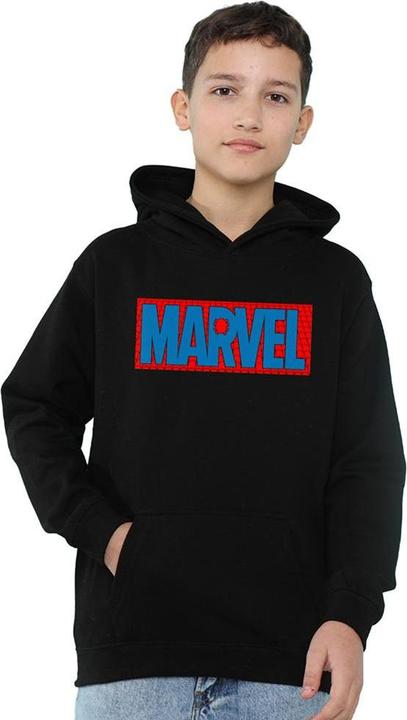 Produktbild Spiderman Kapuzenpullover Logo meliert (128)