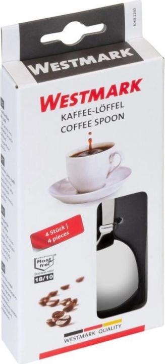 Actual product image Westmark 4 coffee spoons, 18/10 stainless steel (4 pcs., Scoops)