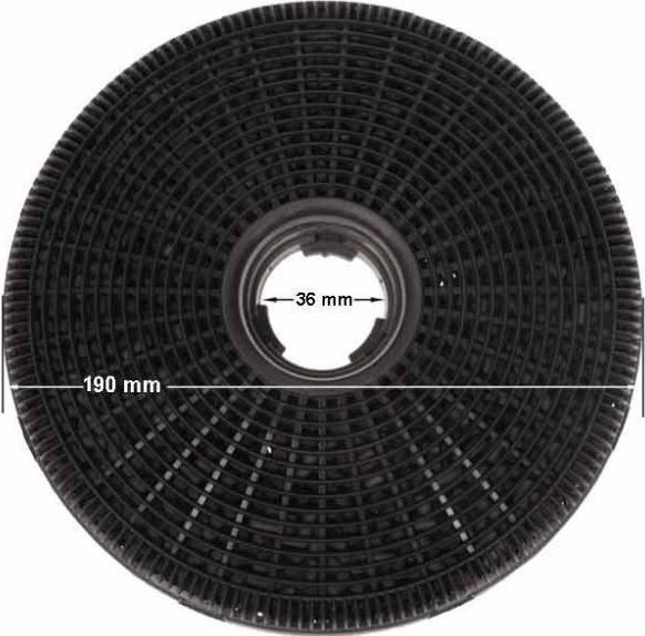 Immagine prodotto Teka Filtr węglowy D1C do okpów CNL 61801236
