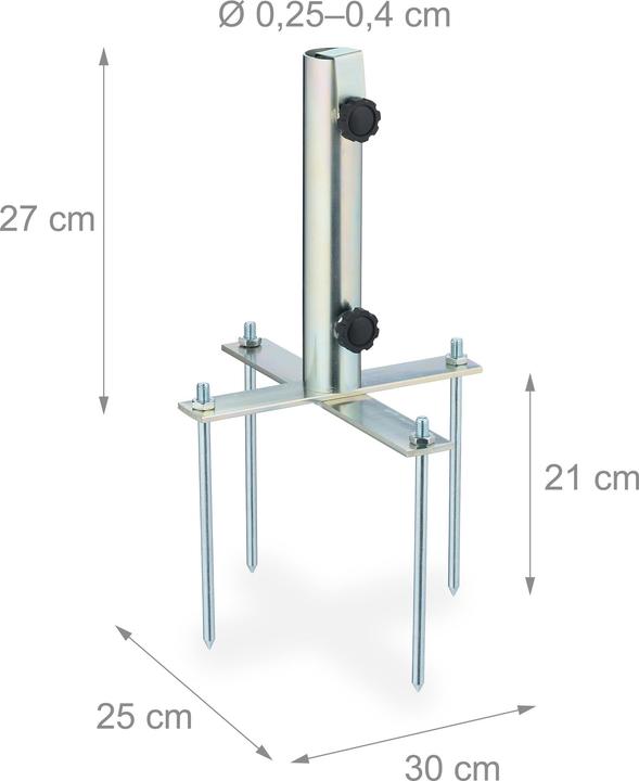 Actual product image Relaxdays Rasendorn