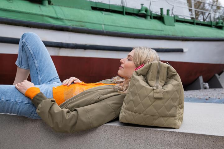 Productafbeelding reisenthel Schoudertas Allrounder L Rhombus Olive