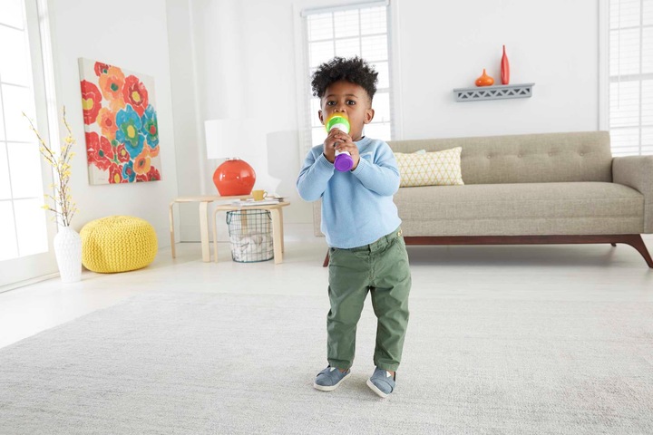 Actual product image Fisher-Price Laugh & Learn Rock & Record Microphone (German)