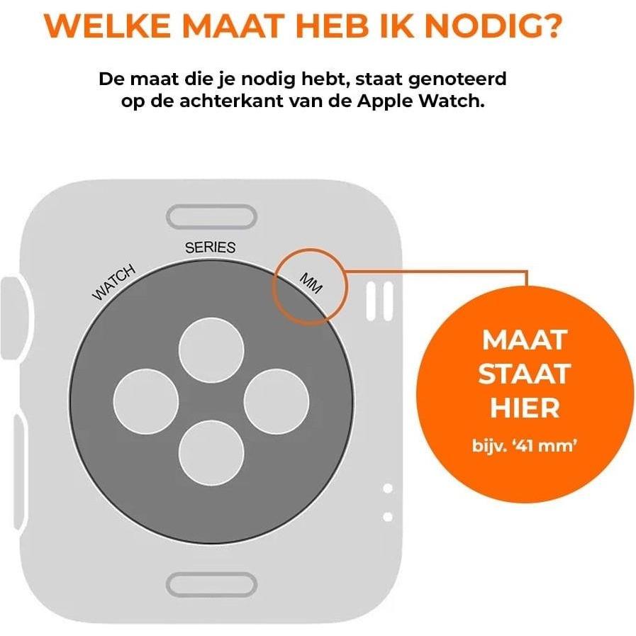 Thumbnail - Strap-it geflochtenes Armband (Nylon, Apple Watch), Uhrenarmband, Schwarz