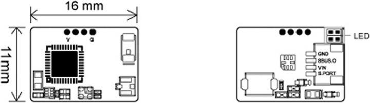 Actual product image FrSky Empfänger Archer Plus RS Mini