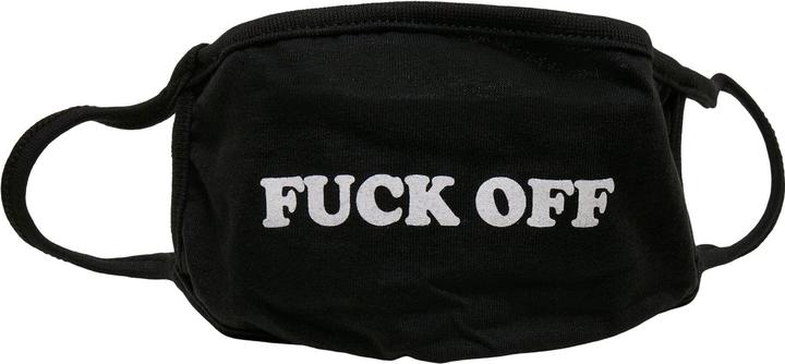 Actual product image Mister Tee Fxxx Off Face Mask 2- Pack (2 x)