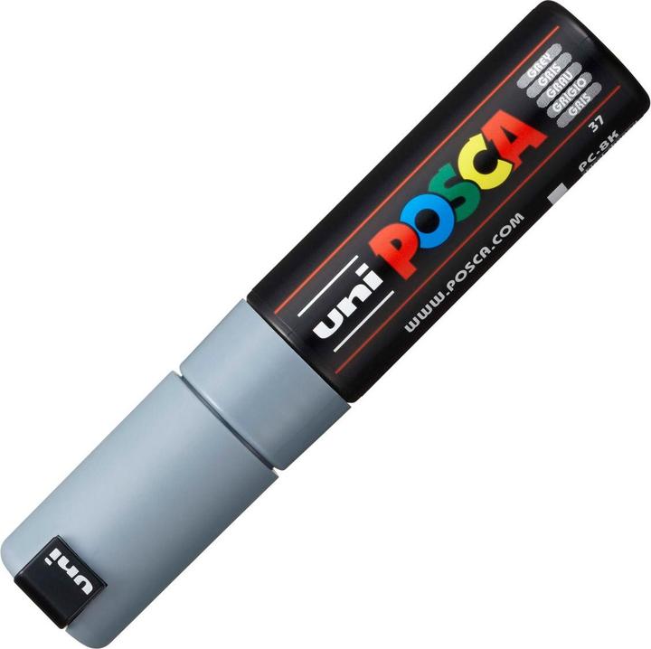 Actual product image Posca Bold Marker PC-8K (Grey, 8 mm, 1 x)