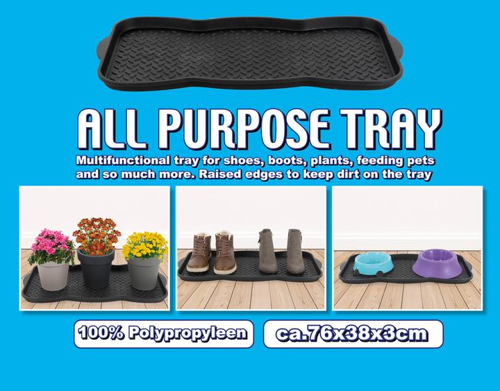 Edco Vassoio multiuso in PP (76 x 38 x 3 cm)