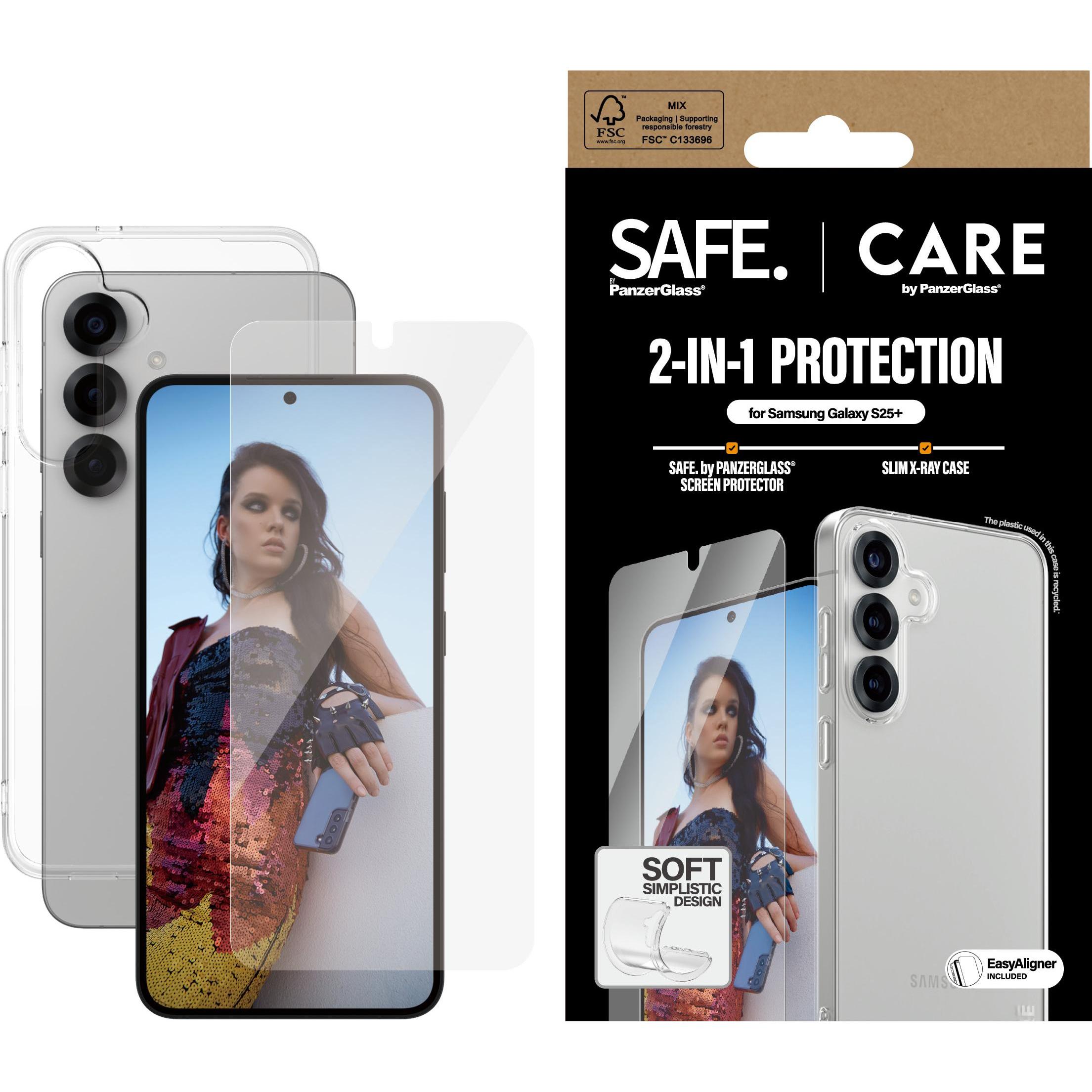 Panzerglass Trasparente Crrcanug37942 (1 Pz., Samsung Galaxy S25+), Pellicola Protettiva Smartphone,