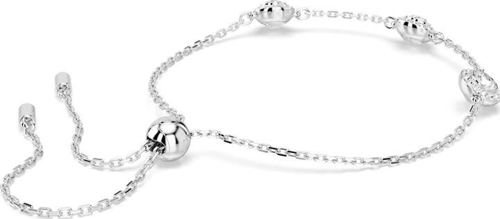 Actual product image Swarovski Una Angelic Armband Rundschliff Doppelseitige Motive Weiss Rhodiniert (24 cm, Swarovski Metal)
