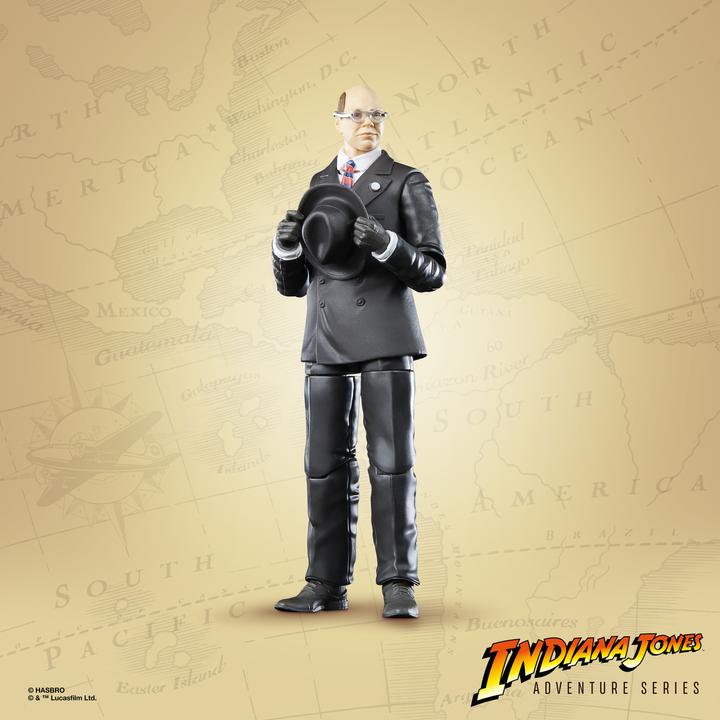 Produktbild Hasbro Indiana Jones Adventure Series Actionfigur Major Arnold Toht (Jäger des verlorenen Schatzes)