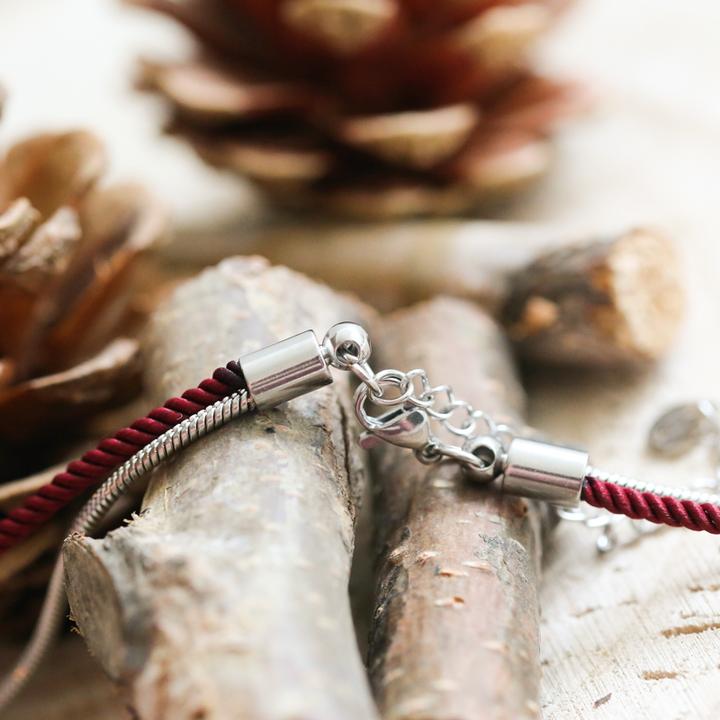 Immagine prodotto Val&Val Bracciale Bordeaux Da Uomo (Acida, Cordone)