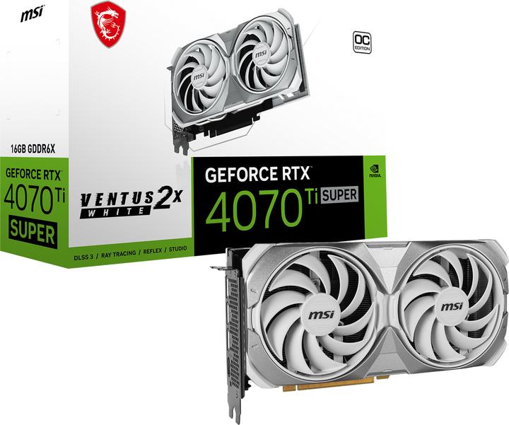 Productafbeelding MSI GeForce RTX 4070 Ti SUPER 16G VENTUS 2X (16 GB)