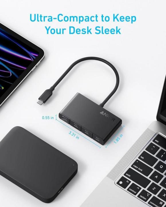Produktbild Anker A8340GA1 (USB-C, 4 Ports)