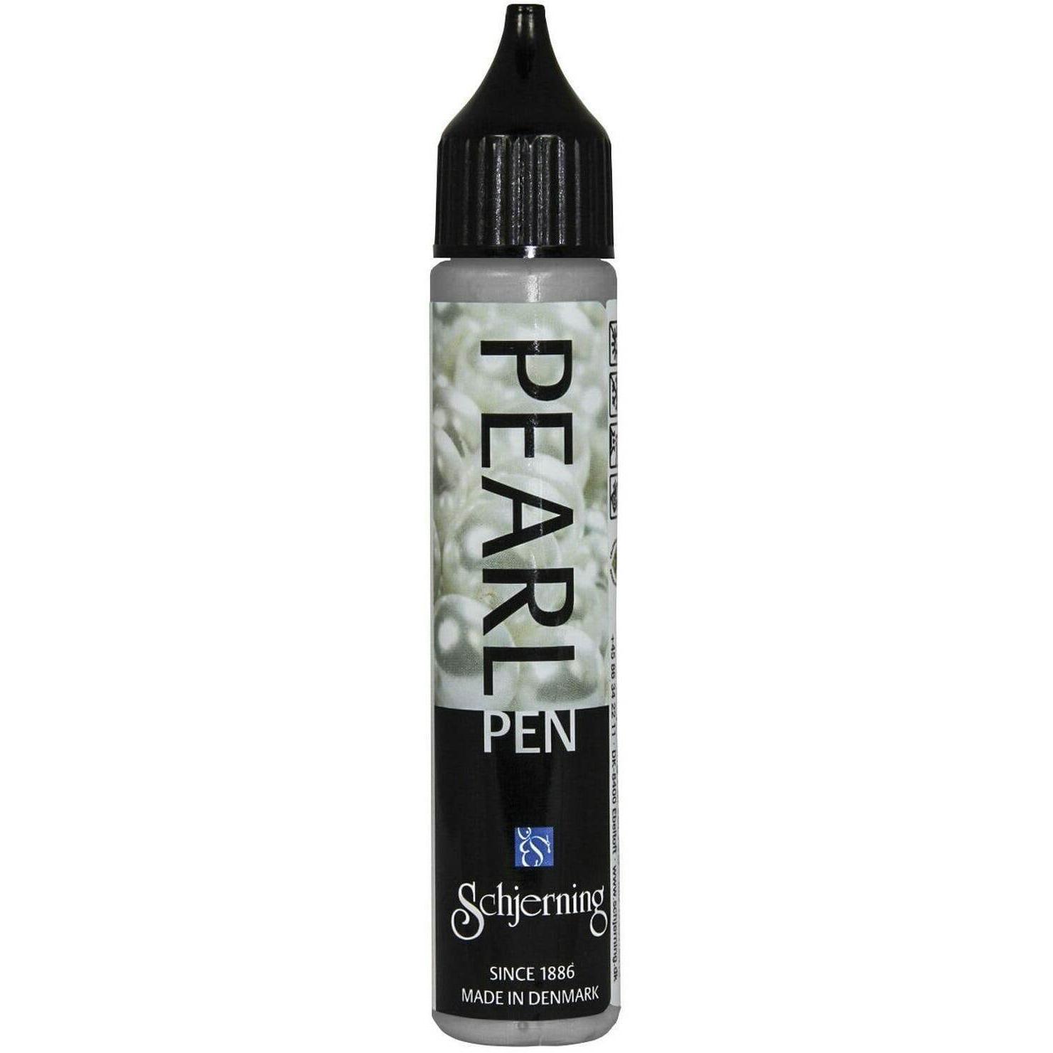 Schjerning, Kleuren + verf voor doe-het-zelvers, Pearl Pen silber 28ml (28 ml)