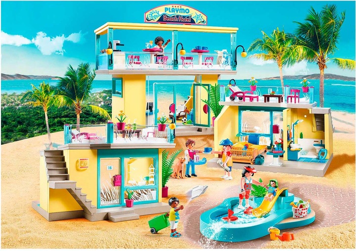 Actual product image Playmobil Beach Hotel (70434, Playmobil Family Fun)
