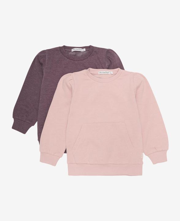 Produktbild Minymo Langarmshirt 2er-Set Misty Rose Gr. 110 (110)