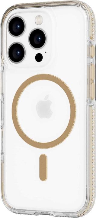 Actual product image Evo Tech21 - Crystal - Cover - iPhone 16 Pro - Crystal MagSafe - Gold (Apple iPhone 16 Pro)