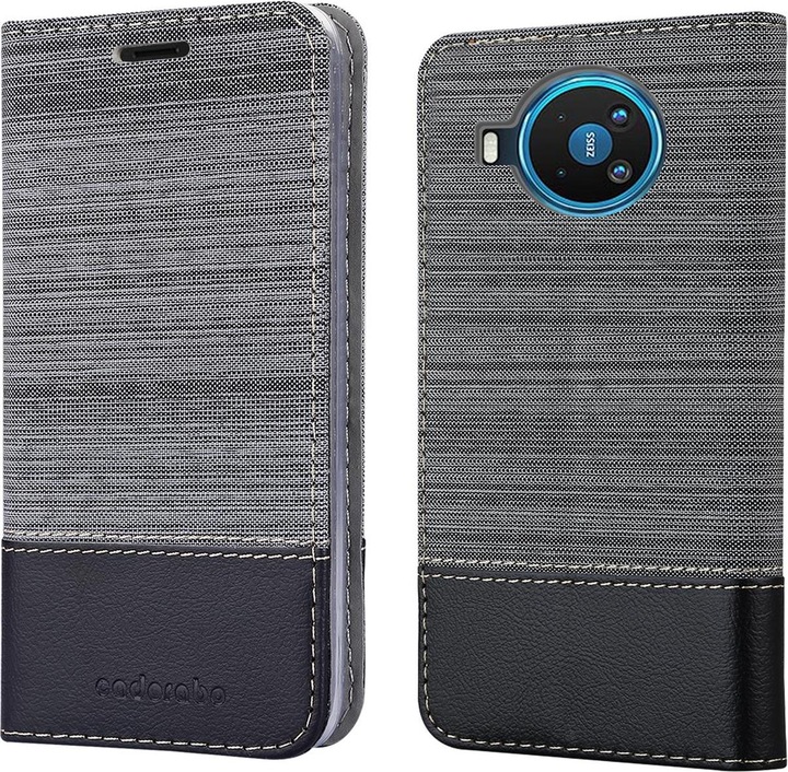 Produktbild Cadorabo Book Jeans Optik Cover (Nokia 8.3)