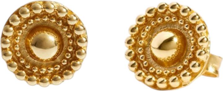 Image du produit Steinkult Ohrringe Mandala (Laiton, Plaqué or 18 carats, Pierre de cristal)