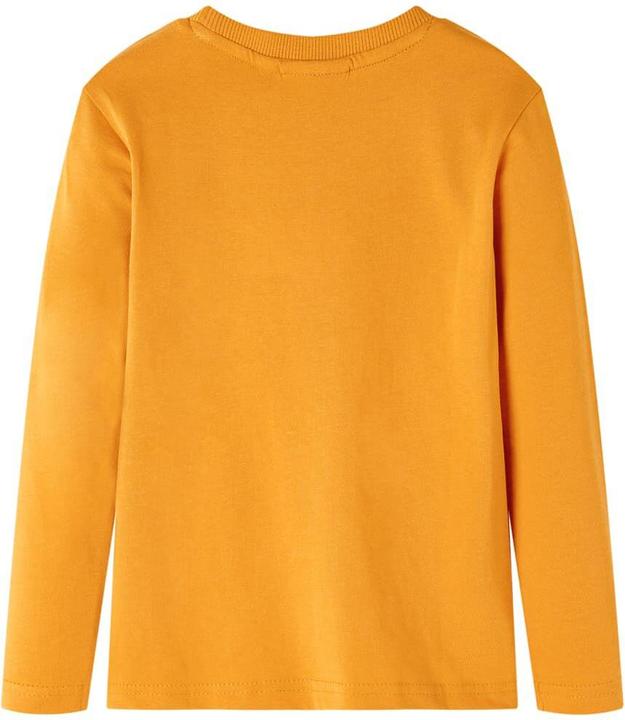 Immagine prodotto vidaXL Camicia da bambino a maniche lunghe ocra 104,Materiale: 100 (104)