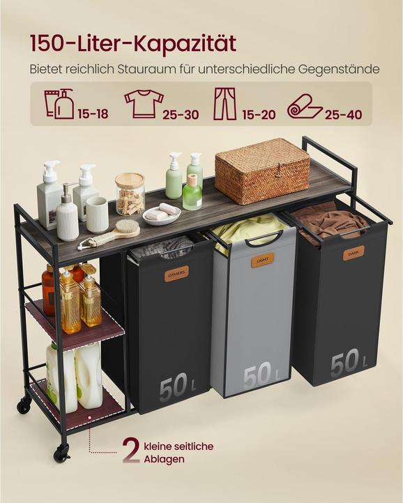 Produktbild Vasagle Wäschekorb (150 l)
