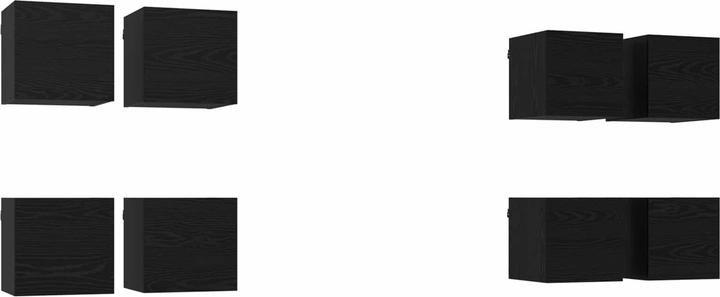 Image du produit vidaXL Wandmontiertes TV-Regal (30 x 30 x 30 cm)