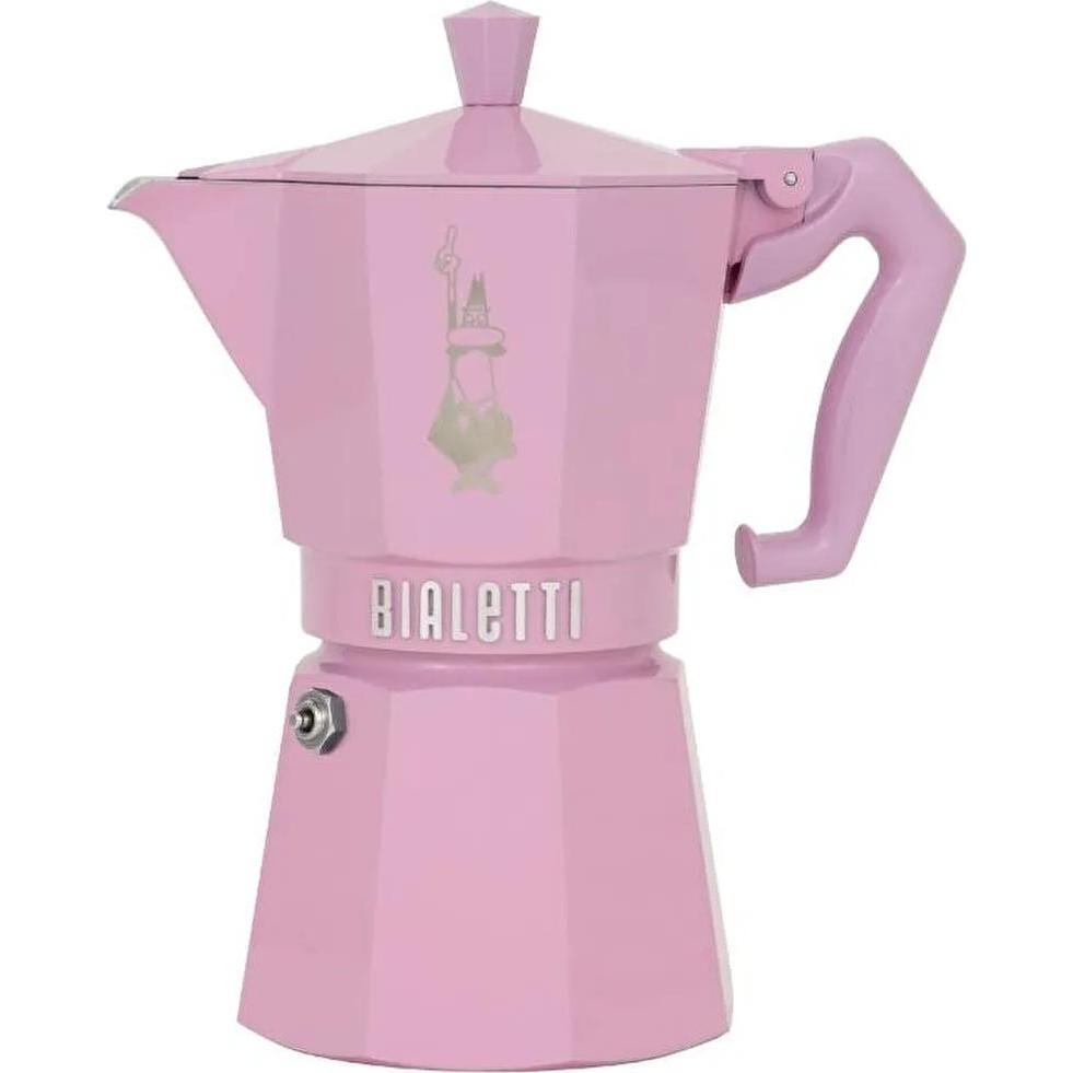 Bialetti Rosa Tazze Moka Exclusive, Caffettiera Moka,