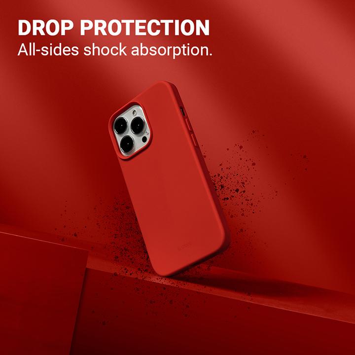 Actual product image Crong Color Case - Protective Case for iPhone 13 Pro Max (Red) (Apple iPhone 13 Pro Max)