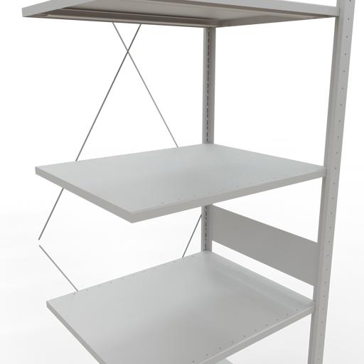 Actual product image Schulte Lagertechnik MULTIplus150 boltless bay system with cross brace