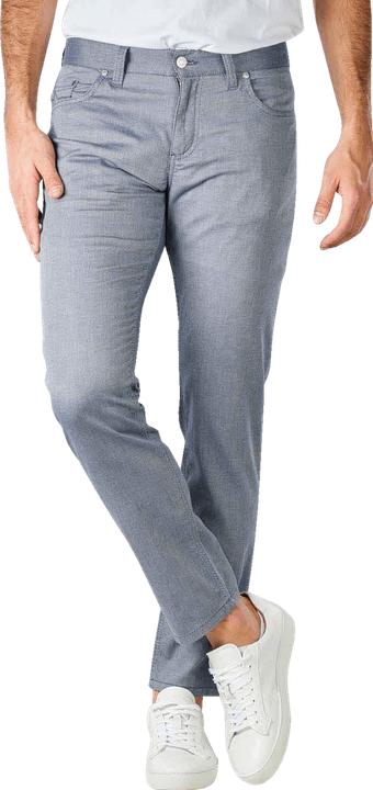 Produktbild Alberto Smart Cotton Pipe Pant Slim Fit Navy (W44/L34)