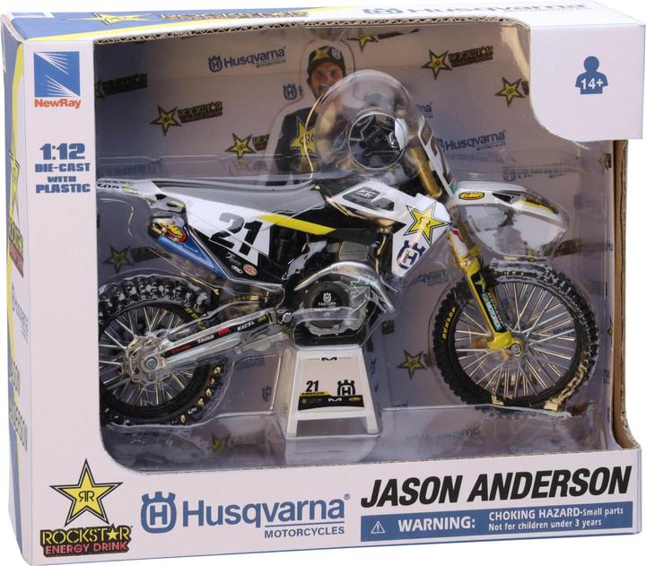 Actual product image New Ray Racing Dirt Bike (Assorted)