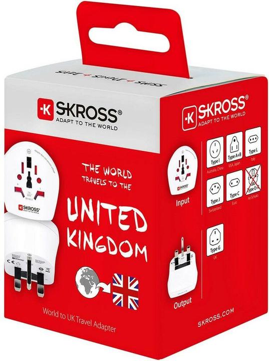Actual product image Skross World to UK