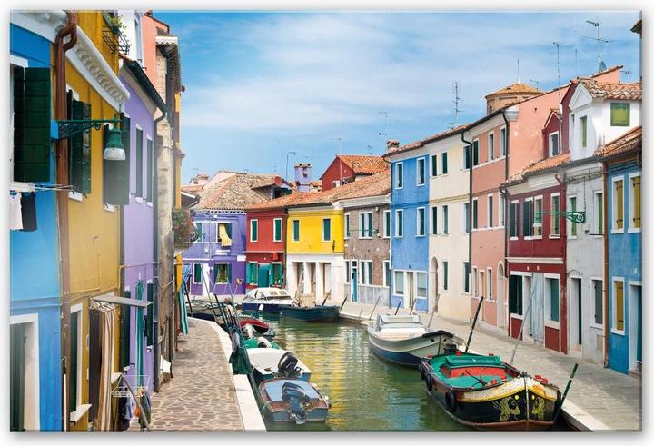 Produktbild Trenddeko Farbenfrohes Venedig (60 x 40 cm)