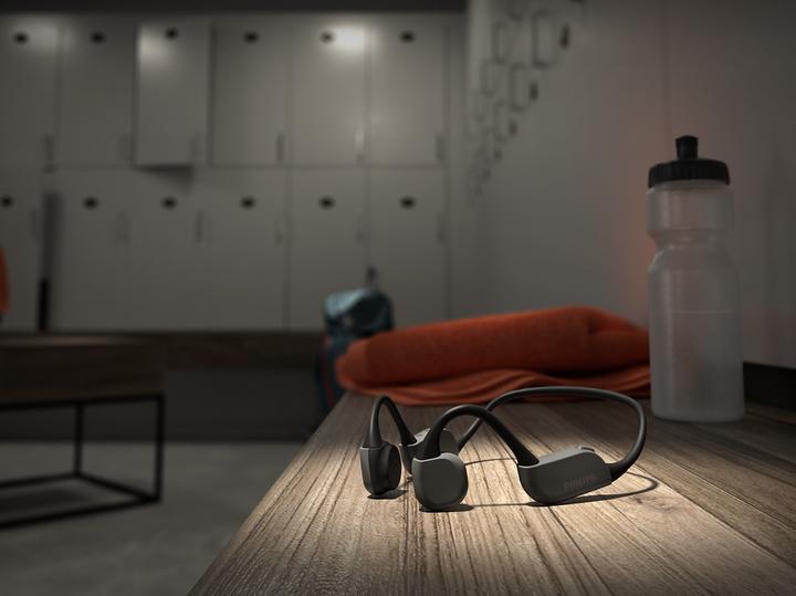 Image du produit Philips Bone Conduction Bluetooth (Pas de réduction du bruit, 9 h, Sans fil)