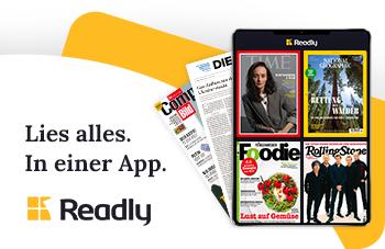 Produktbild Readly Digitales Guthaben (108 CHF)