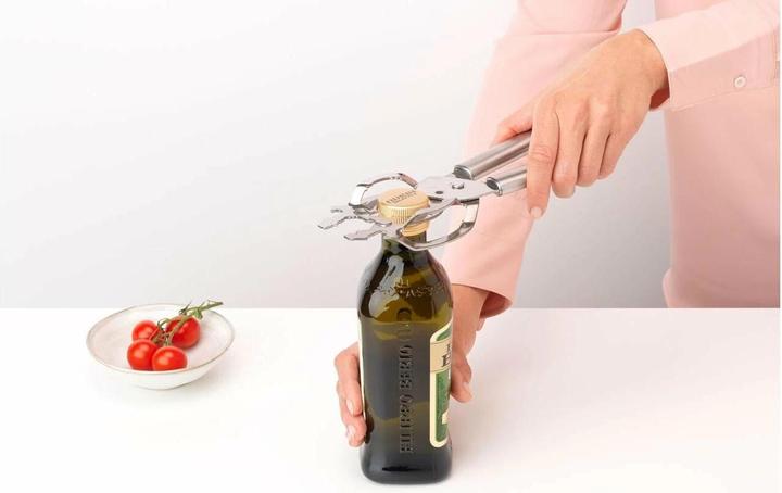 Actual product image Brabantia Can opener New Profile Line 25.5 cm stainless steel (Electric corkscrew)
