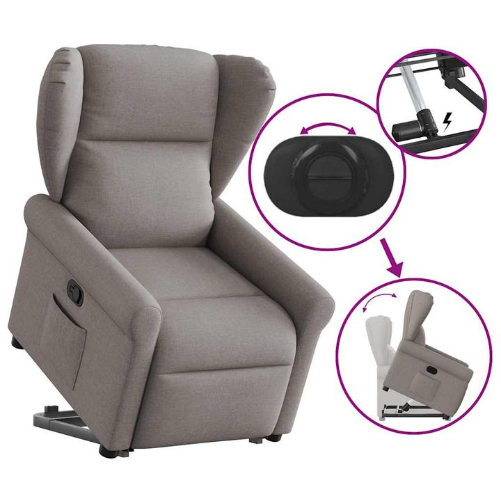 Actual product image vidaXL Relaxsessel mit Aufstehhilfe