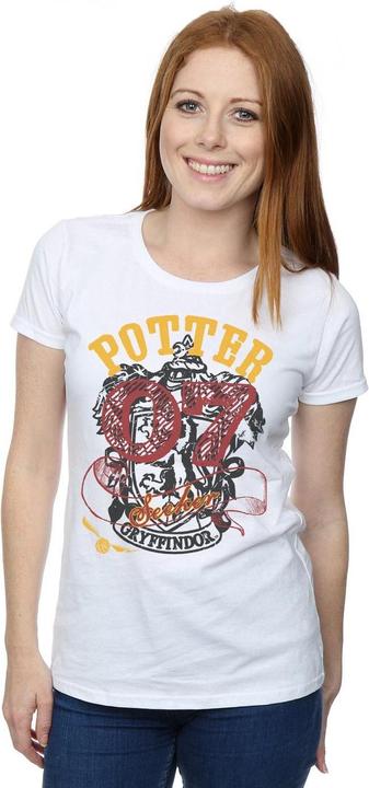 Actual product image Womens/Ladies Gryffindor Seeker Cotton T-Shirt (XXL)