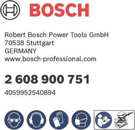 Image du produit Bosch Professional Zubehör EXPERT M480 Filet de ponçage pour ponceuses vibrantes, 93 x 186 mm, G 400, 10 pcs. (400)
