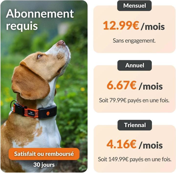 Image du produit Weenect Traceur GPS pour chiens (Chien, Général)