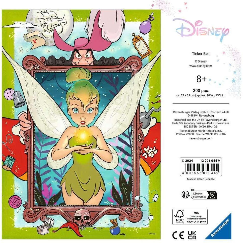 Thumbnail - Ravensburger Puzzle 12001044 - Tinkerbell - 300 Teile Disney Puzzle für Erwachsene und Kinder ab 8 (300 Teile)