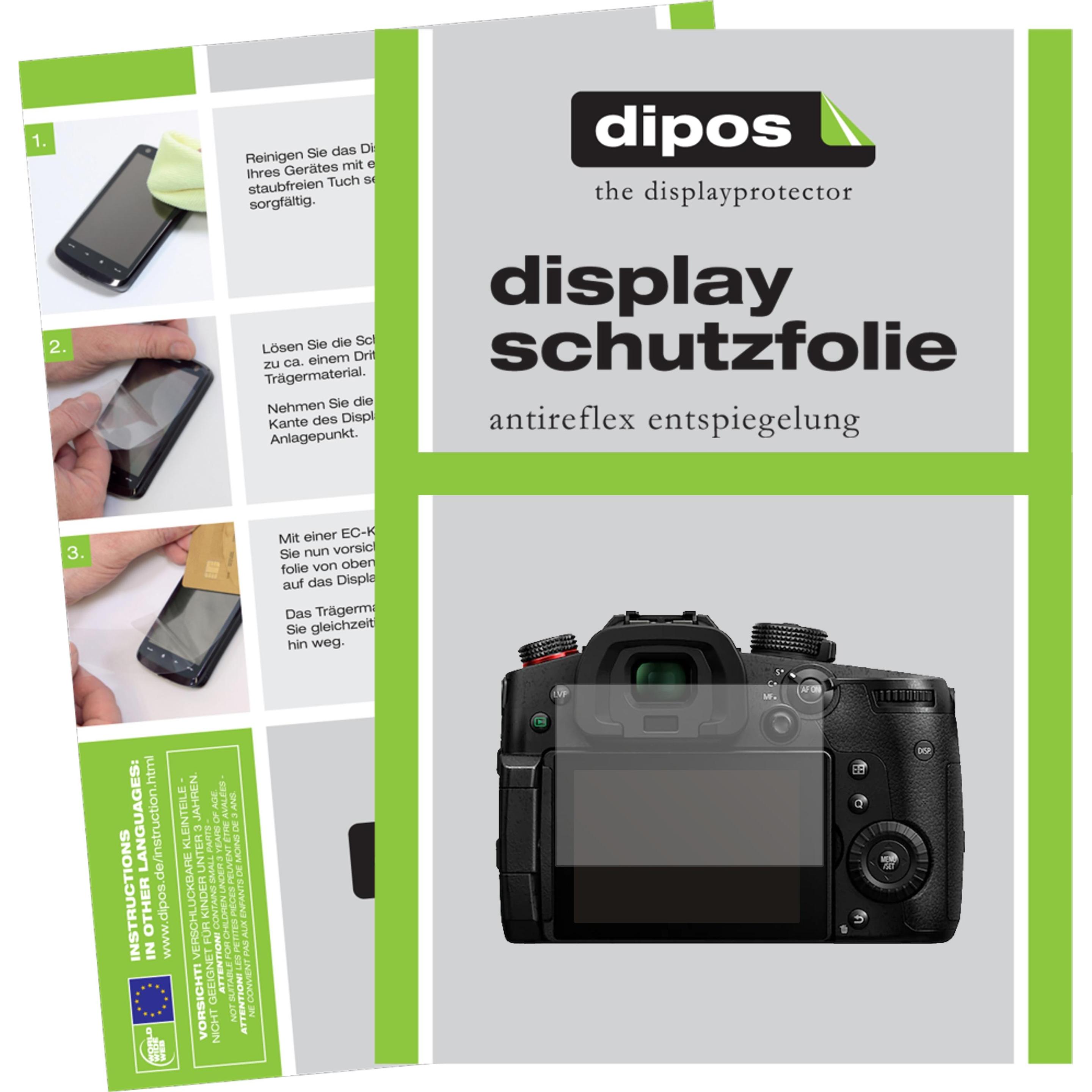 Thumbnail - Dipos Displayschutzfolie Antireflex (Displayschutz, Panasonic Lumix GH5 II), Kameraschutz, Transparent