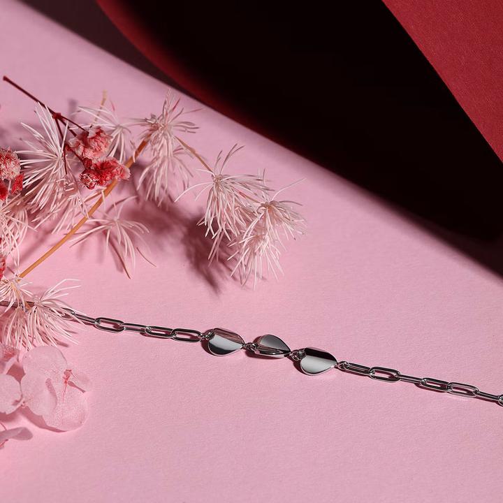 Immagine prodotto Morellato Bracciale romantico in acciaio Pailettes SAWW05 (19 cm, Acciaio inossidabile)