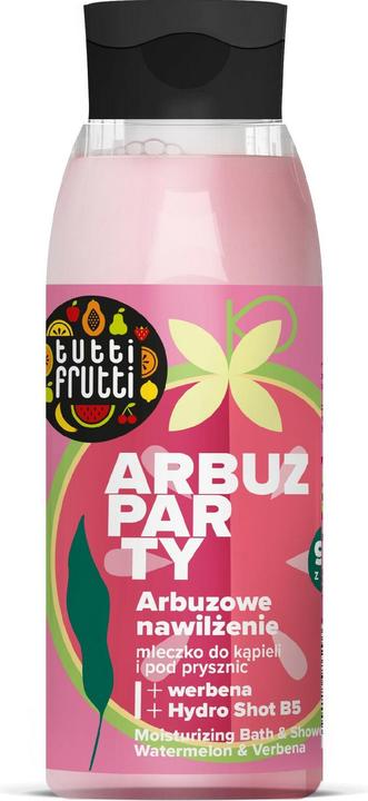 Farmona Tutti Frutti Arbuz Party Mleczko do kąpieli i pod prysznic Arbuzowe Nawilżenie 400ml (400 ml)