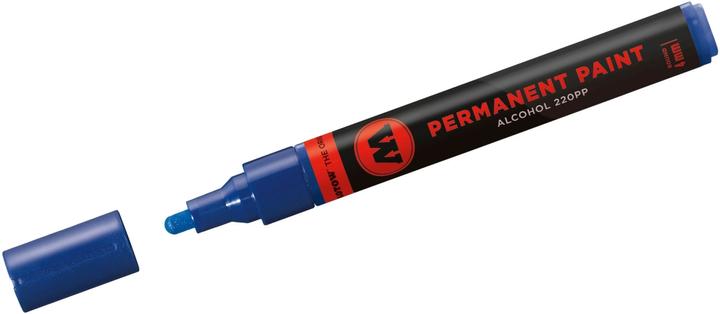 Actual product image Molotow Brand 220PP refillable 4mm tulip blue (Tulip blue, 4 mm, 1 x)