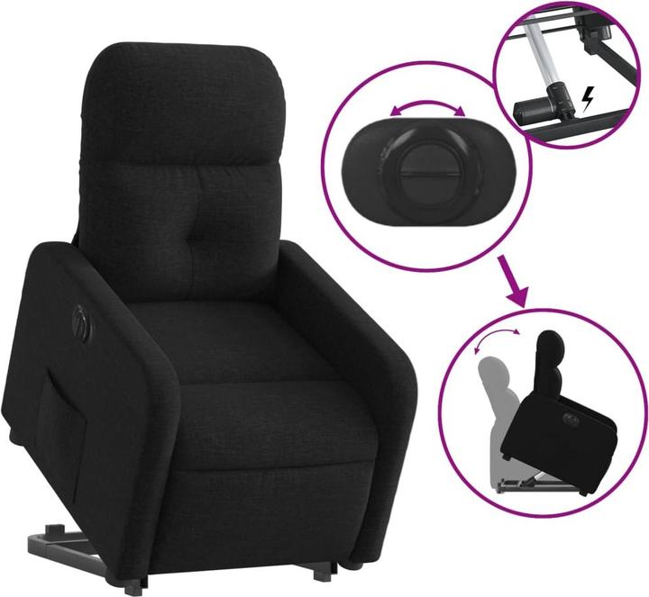 Image du produit vidaXL Relaxsessel mit Aufstehhilfe